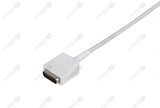 Nihon Kohden Compatible One Piece Reusable EKG Cable - AHA - 4mm Banana