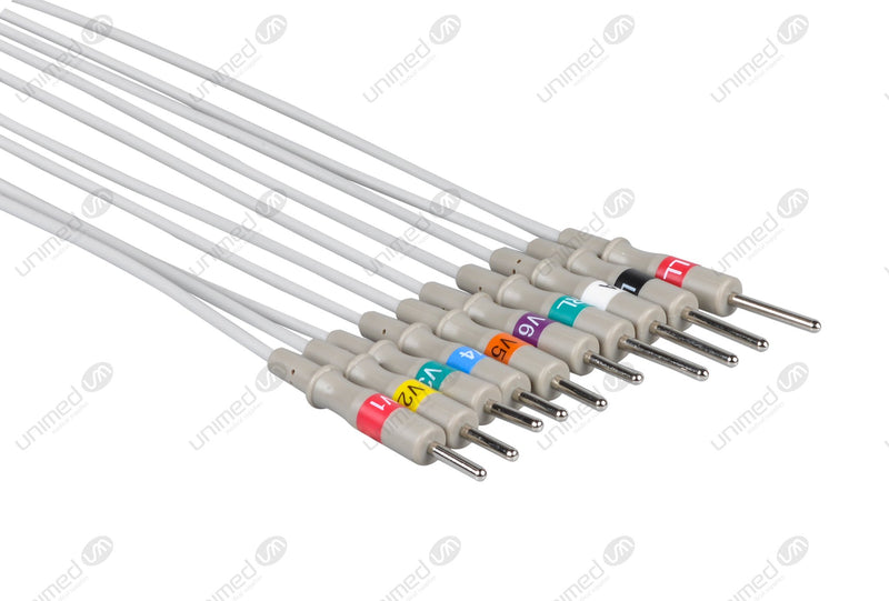 3mm Needle for Nihon Kohden Compatible One Piece Reusable EKG Cable