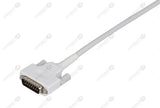 Nihon Kohden Compatible One Piece Reusable EKG Cable