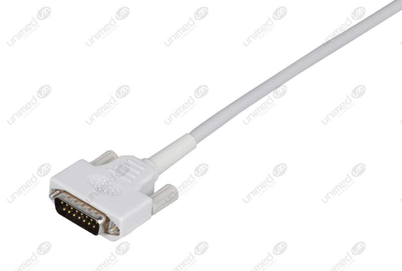 Nihon Kohden Compatible One Piece Reusable EKG Cable