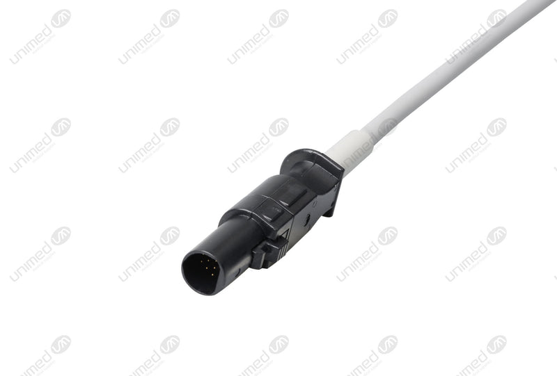 E10R-BK3-P Quinton One Piece Reusable EKG Cable