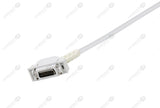 Hellige Compatible One Piece Reusable EKG Cable with Resistance - AHA - Grabber