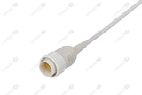 Kenz Compatible One Piece Reusable EKG Cable with Resistance - AHA - 3mm Needle