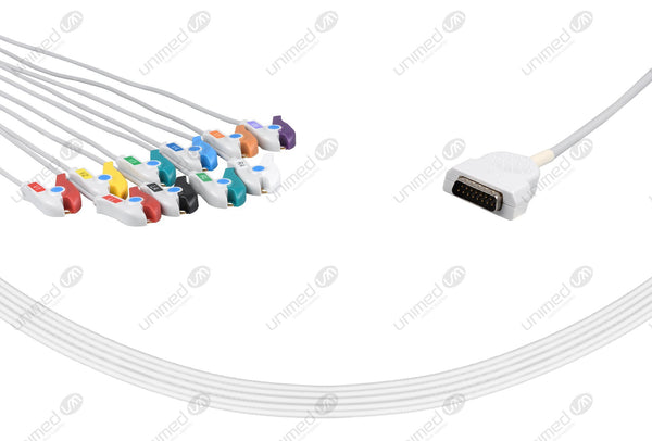 Marquette Compatible One Piece Reusable EKG Cable Grabber 