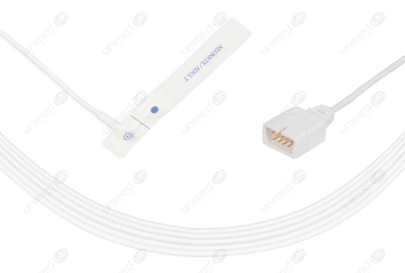Biolight Compatible Disposable SpO2 Sensor Adhesive Textile  - Neonate (<3Kg) or Adult (>40Kg)