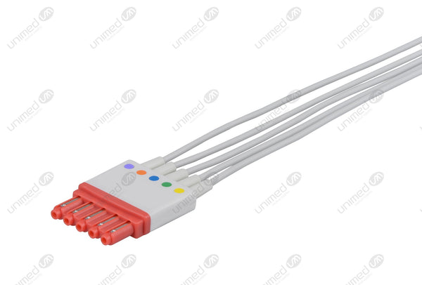 Philips Compatible Reusable ECG Lead Wire 