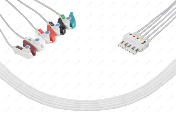 Spacelabs Compatible Reusable ECG Lead Wires