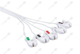 Philips Compatible ECG Telemetry cable - AHA - 5 Leads Grabber Box of 10