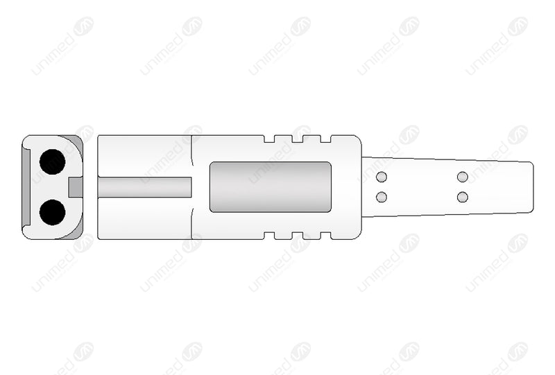 LL Compatible Reusable ECG Lead Wire - AHA - 5 Leads Grabber