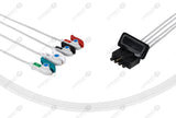 Medtronic Compatible Reusable ECG Lead Wires 4 Leads Grabber