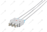 Mennen Compatible Reusable ECG Lead Wire - AHA - 3 Leads Grabber