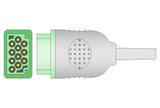 Marquette Compatible ECG Trunk cable - IEC - 10 Leads/Marquette 10-pin