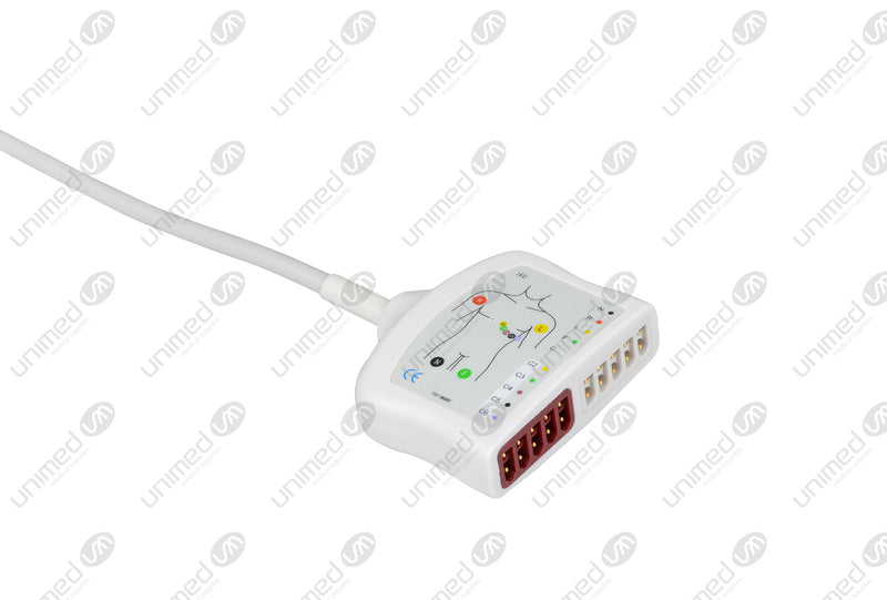 Marquette Compatible ECG Trunk cable 10 lead end