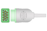 Marquette Compatible ECG Trunk cable - IEC - 5 Leads/Marquette 5-pin(RL/RA/LA/LL/V)