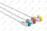 3 Leads Grabber connector for GE/Marquette Reusable ECG Lead Wire 
