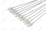 GE/Marquette Compatible EKG Lead Wire - AHA - 4mm Banana End