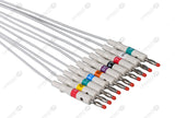 GE/Marquette Compatible EKG Lead Wire - AHA - 4mm Banana End