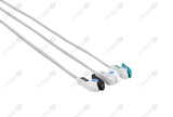 GE/Marquette Compatible Reusable ECG Lead Wire - AHA - 3 Leads Grabber