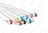 GE/Marquette Compatible Diagnostic ECG Cardiography shielded - AHA - 10 Leads Grabber