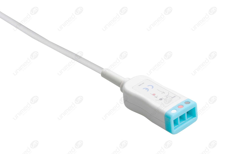 Mindray Compatible ECG Trunk cable - AHA - 3 Leads/Mindray 3-pin