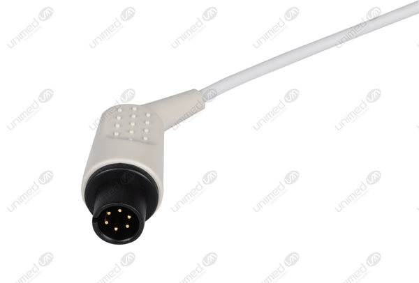 AAMI 6Pin Compatible ECG Trunk cable - AHA - 5 Leads/Mindray 5-pin