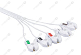 Mindray Compatible Disposable ECG Lead Wire - AHA - 5 Leads Grabber Box of 10