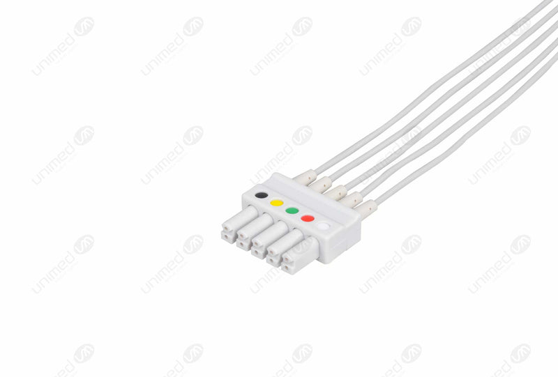 Mindray Compatible Individual Set Lead Wire - IEC - 5 Leads Grabber