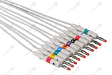 Mortara Compatible EKG Lead Wire - AHA - 4mm Banana End