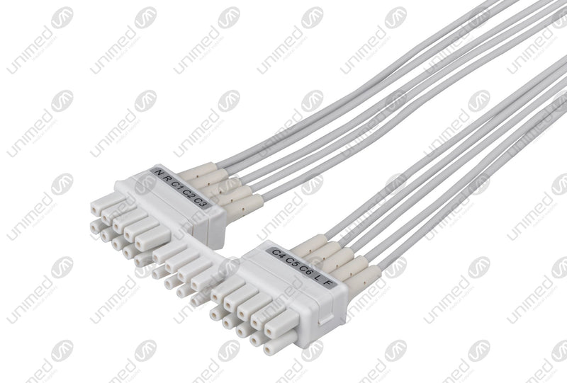 Mortara Compatible EKG Lead Wire - IEC - Grabber End