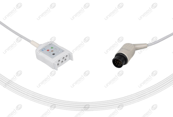 Nihon Kohden Compatible ECG Trunk Cables 5 Leads,Nihon Kohden 6-pin