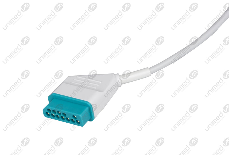 Nihon Kohden Compatible ECG Trunk cable with 12 pin monitor connector end