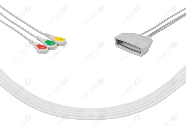 Philips MX40 Compatible Reusable ECG Lead Wire
