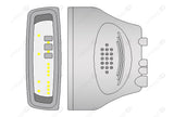 Philips MX40 with SpO2  Compatible Reusable ECG Lead Wire - AHA - 3 Leads Grabber
