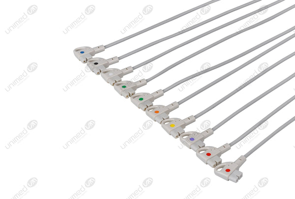 Philips Diagnostic Cardiography shielded ECG Cable