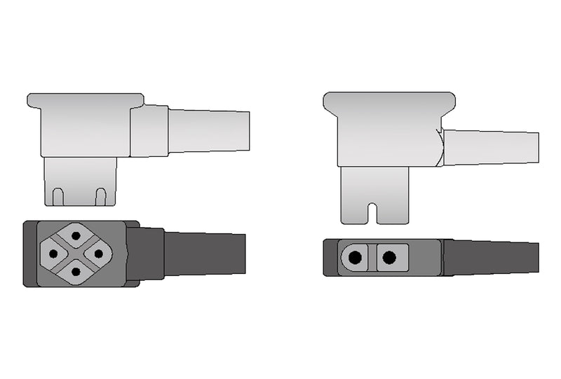 Philips Compatible EKG Lead Wire - IEC - 4mm Banana End