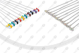 Philips Compatible EKG Lead Wire - IEC - Grabber End