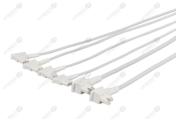 Philips Compatible EKG Lead Wire - AHA - Grabber End