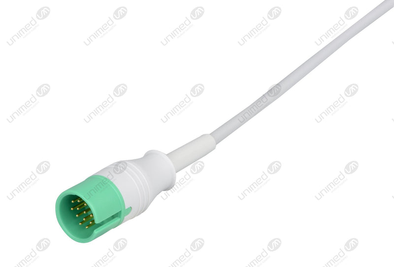 Spacelabs Compatible ECG Trunk cable - AHA - 3 Leads