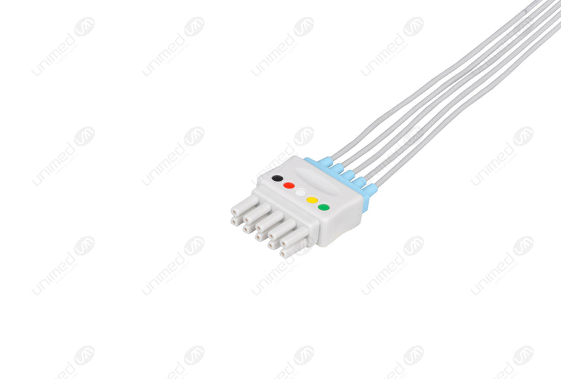 Monitor connector for Spacelabs Compatible Reusable ECG Lead Wire