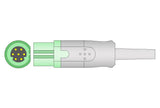 Siemens Compatible ECG Trunk cable - AHA - 3 Leads/Siemens 3-pin