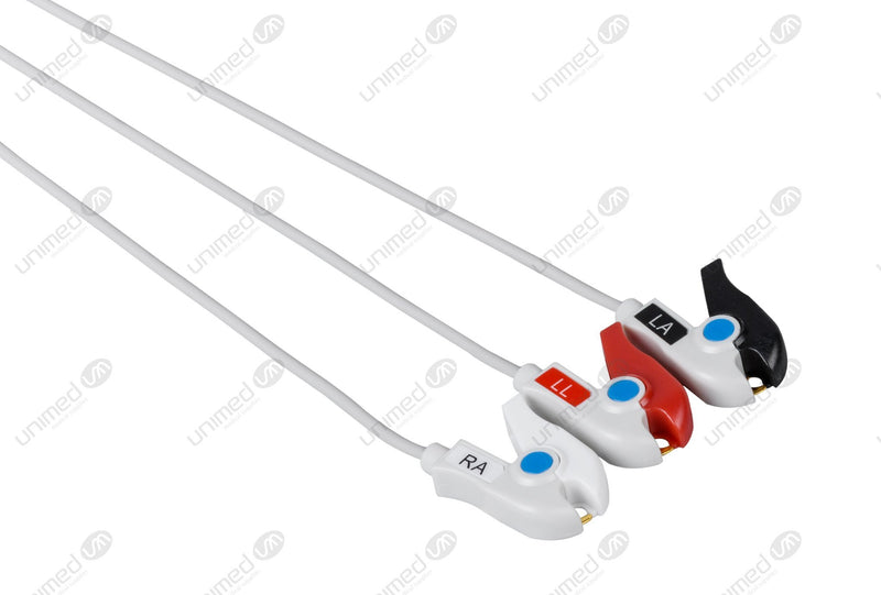 Grabber connector for Siemens Compatible Reusable ECG Lead Wire