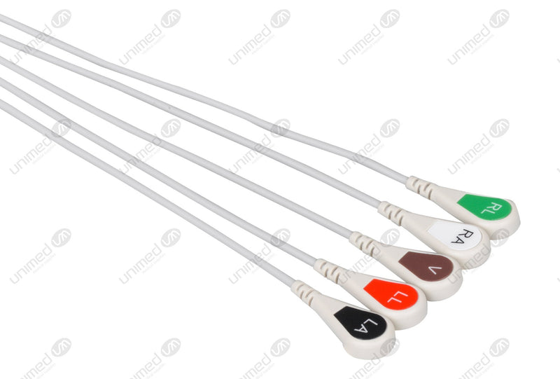 Siemens Compatible Reusable ECG Lead Wire 