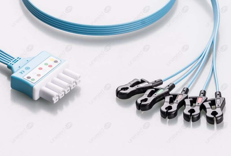 Siemens Radiolucent Disposable ECG Lead Wire - AHA