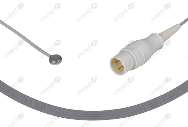 Air shield Compatible Reusable Temperature Probe Adult Skin Sensor 6ft