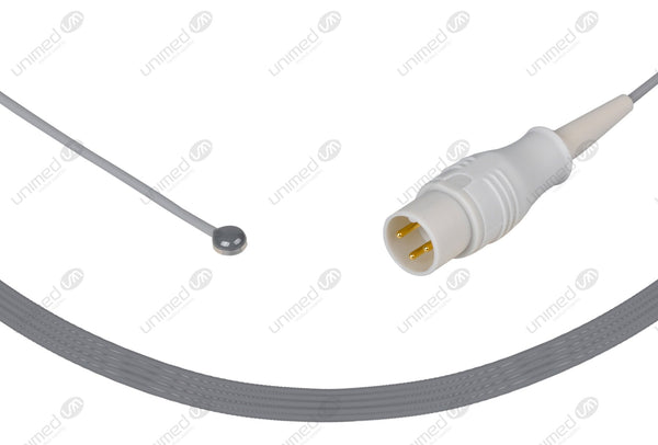 Air shield Compatible Reusable Temperature Probe Pediatric Skin Sensor 10ft