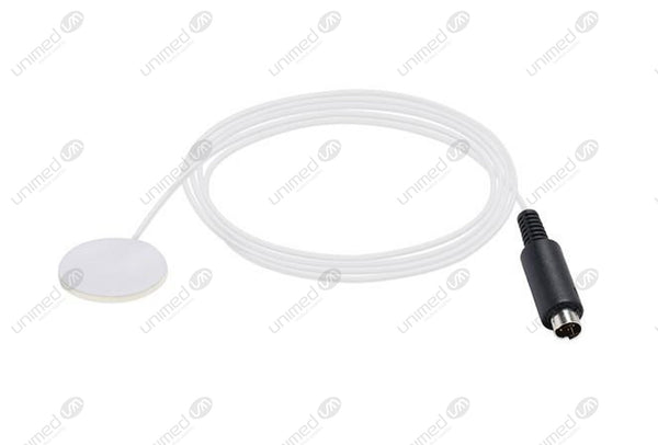 ATOM Compatible Disposable Temperature Probe-60882 Adult Skin Sensor 10ft Box of 10