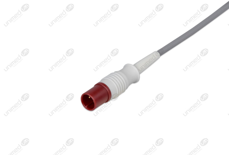 Philips Compatible Temperature Adapter Cable - Rectangular Dual Pin Connector 10ft