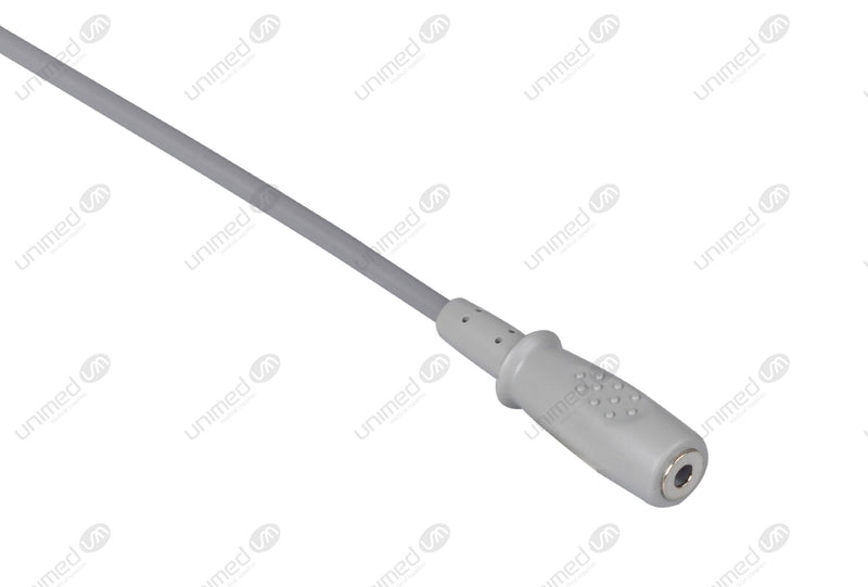 Philips Compatible Temperature Adapter Cable - Female Mono Plug Connector 10ft