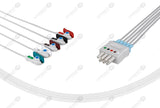 Mindray Compatible ECG Telemetry Cables 5 Leads Grabber