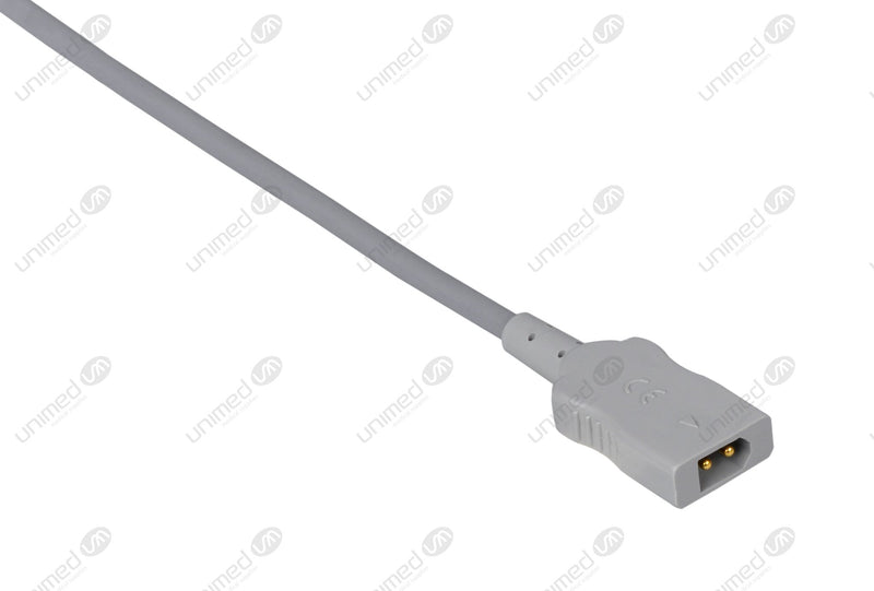 Siemens Compatible Temperature Adapter Cable - Rectangular Dual Pin Connector 10ft